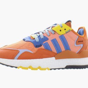Like New adidas Ninja Nite Jogger, Amber Tint/Orange/Trace Royal, 9